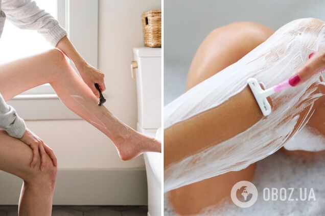 Что нельзя делать при бритье ног – ошибки, которые делают все женщины |  OBOZ.UA