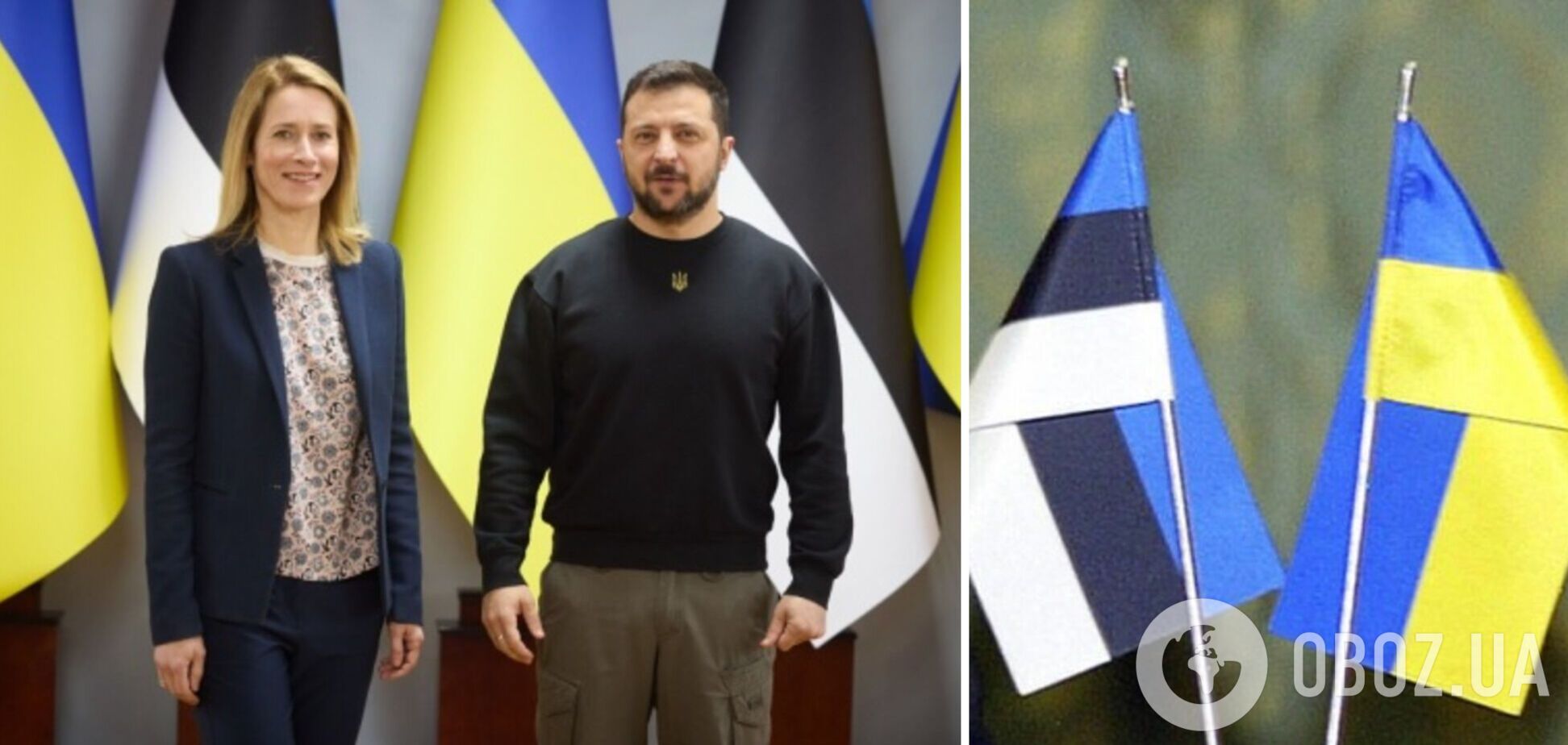 Помощь Эстонии должна стать примером для других партнеров, – Зеленский