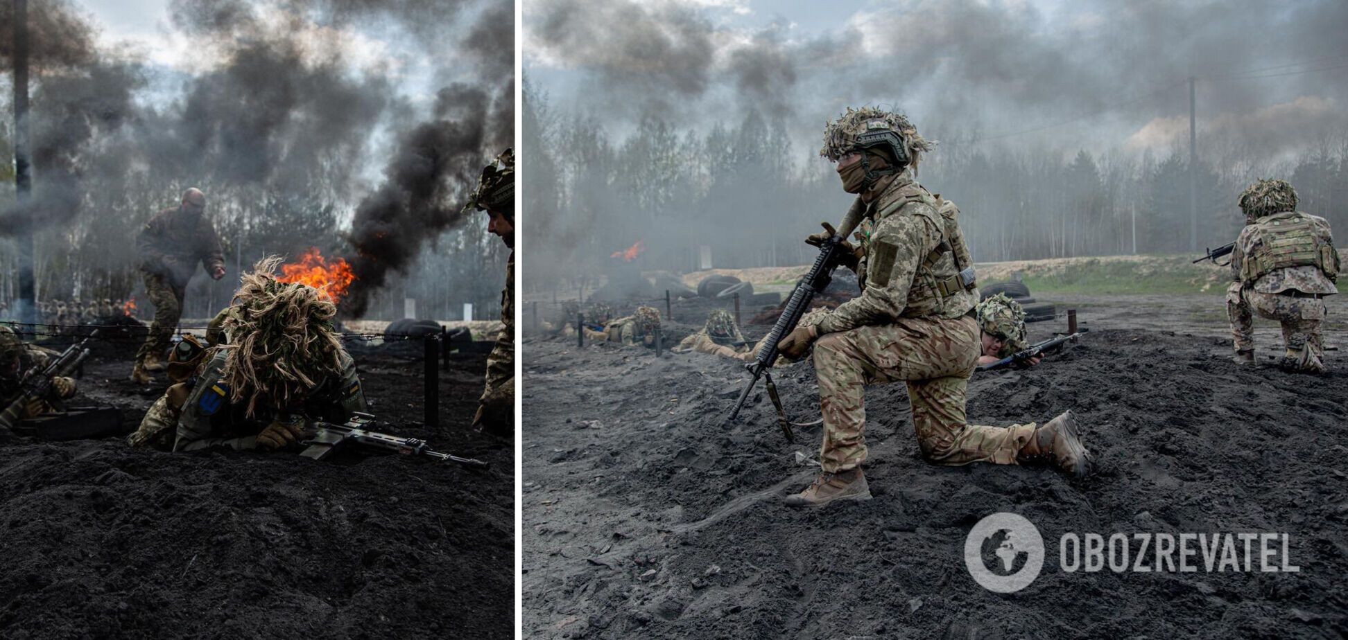 'Не реагувати на вибухи і постріли': у Генштабі показали, як тренується 47 ОМБр 'Маґура'. Фото
