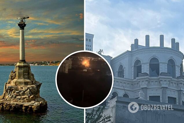 Проснулся весь город: в Севастополе раздались взрывы, оккупанты заявили об атаке дронов. Видео