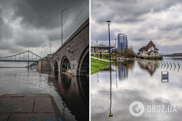 Уровень воды в Днепре снова поднялся