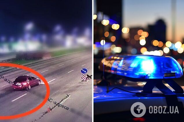 Пытаясь сбежать, водитель сбил патрульного