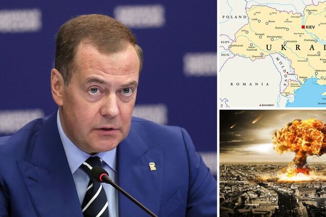 Медведев заявил, что РФ могла бы закончить войну против Украины через несколько дней, и снова вспомнил о ядерном оружии