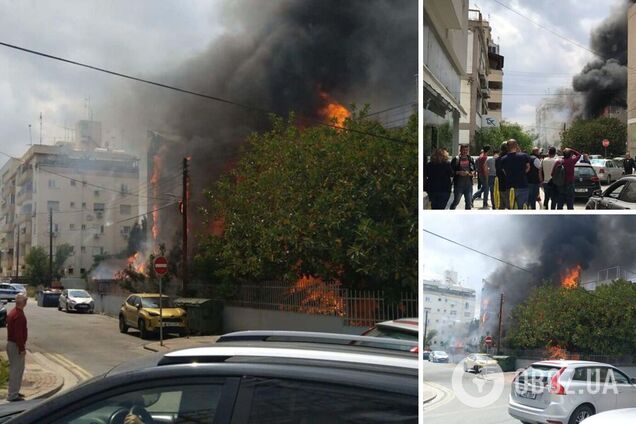 'А где у нас еще не горело?' Россияне устроили истерику из-за пожара в своем центре на Кипре и обвинили украинцев