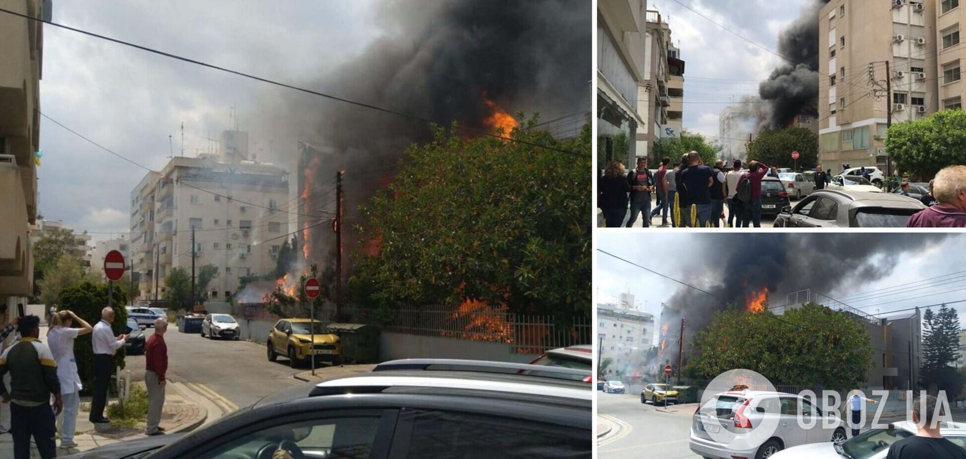 'А где у нас еще не горело?' Россияне устроили истерику из-за пожара в своем центре на Кипре и обвинили украинцев