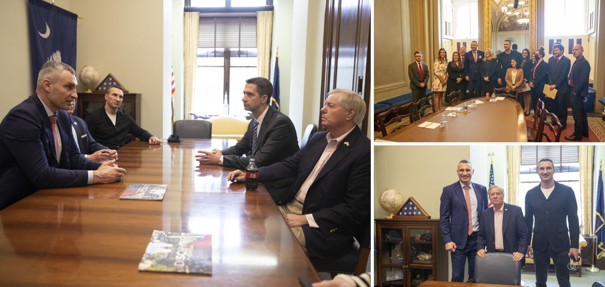Кличко в Вашингтоне обсудили усиление помощи Украине. Фото и видео