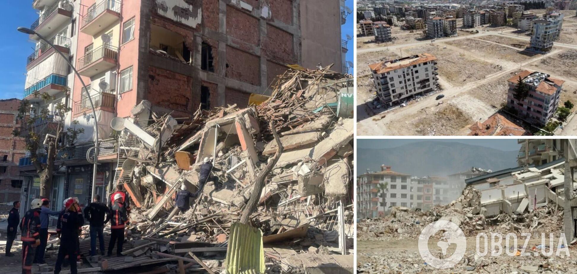 Наслідки землетрусу: на сході Туреччини продовжують обвалюватись будинки. Фото і відео