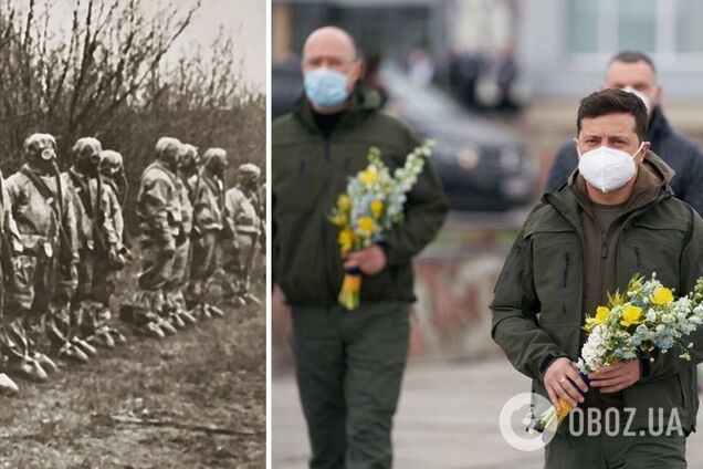 'Ми пам'ятаємо всіх': Зеленський вшанував пам'ять ліквідаторів аварії на ЧАЕС. Відео