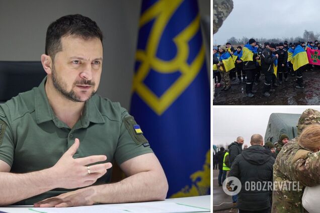 'З російського полону повернуто вже 2279 українців і українок': Зеленський подякував усім, хто займається обмінами. Відео
