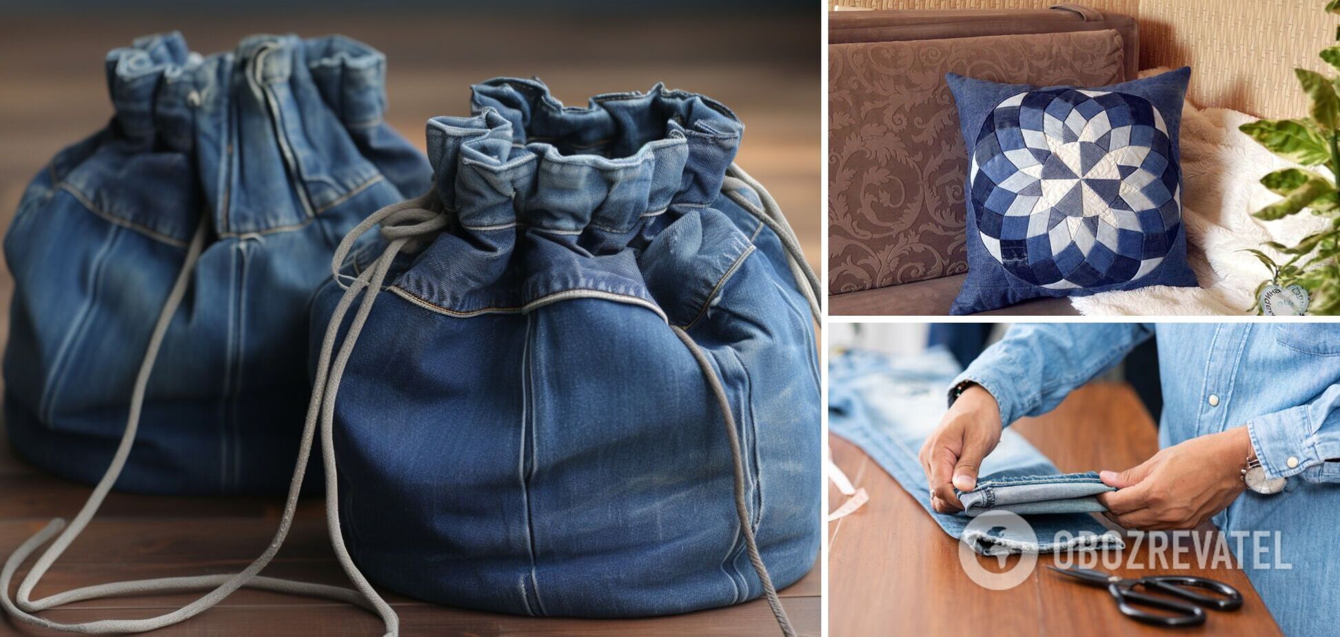 Что можно сделать из старых джинсов: топ удачных идей