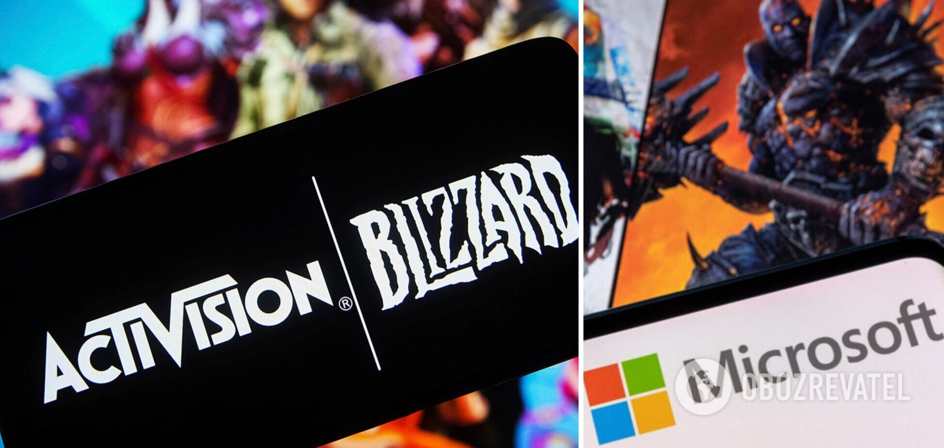 Корпорация Microsoft пытатеся купит студию Blizzard