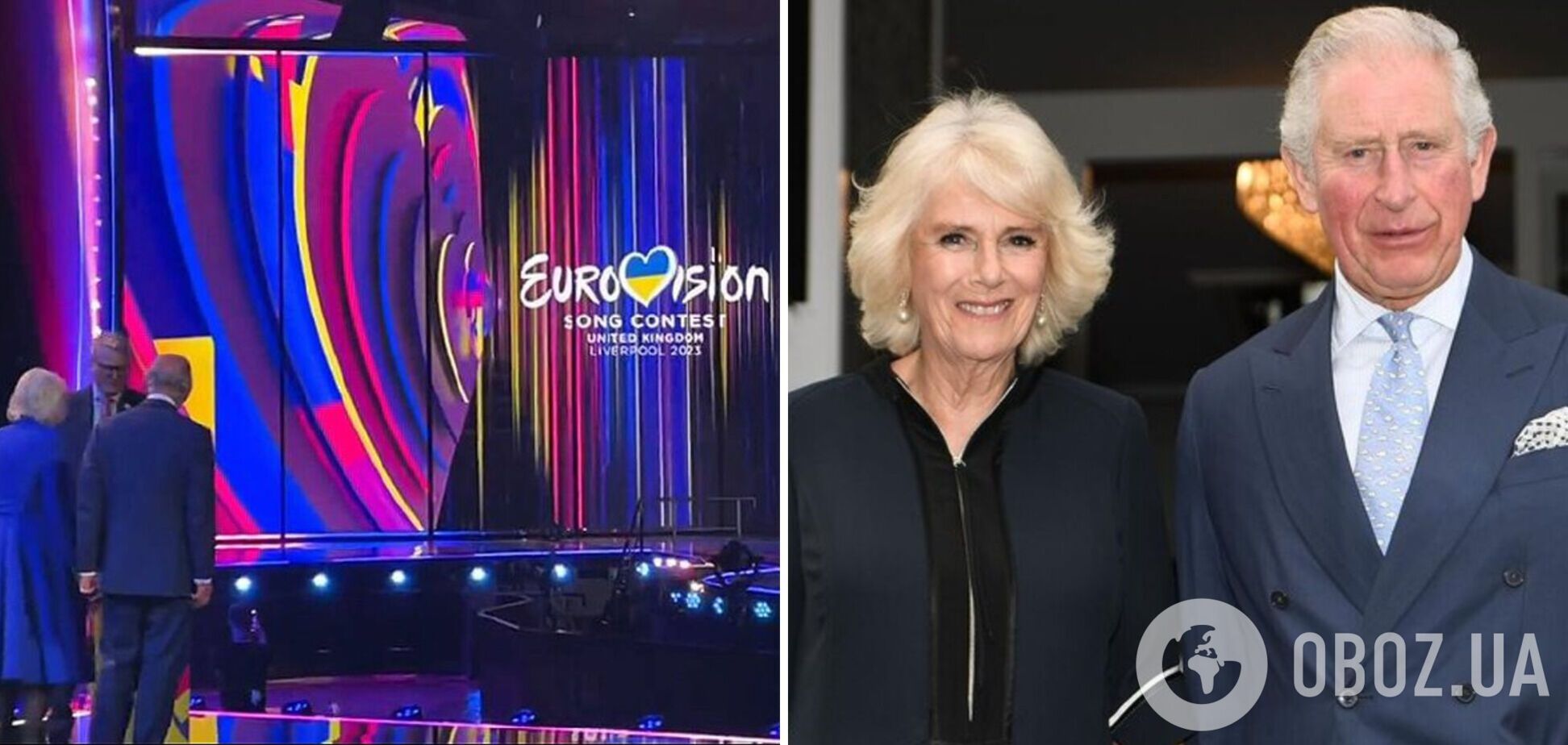 Запалили вогні: король Чарльз та королева Камілла офіційно відкрили сцену Євробачення у Ліверпулі. Відео