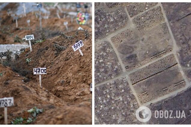 'Це можуть бути кладовища військових РФ': Андрющенко вказав на нюанс із новими похованнями в Маріуполі