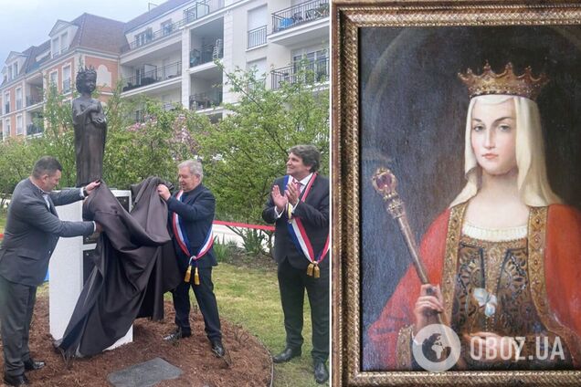 Во Франции установили памятник дочери Ярослава Мудрого королеве Анне. Фото