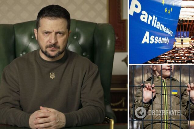 Зеленский: резолюция ПАСЕ важна для привлечения РФ к ответственности за геноцид