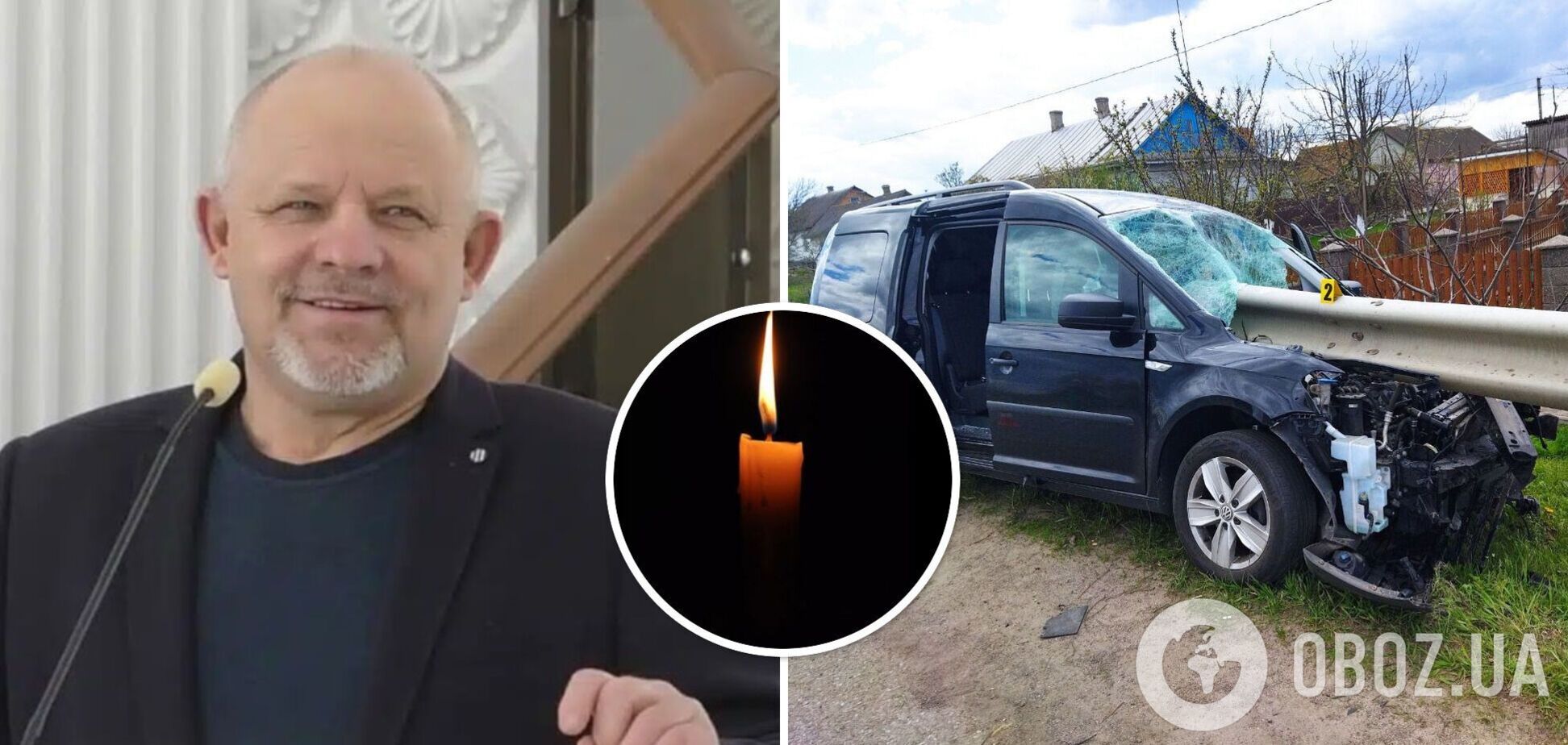 Отбойник пронзил авто: в Ривненской области в ДТП погиб заместитель председателя церкви евангельских христиан-баптистов