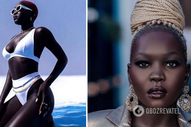 'Королева ночи': как выглядит самая темнокожая в мире модель и почему она думала о самоубийстве. Фото