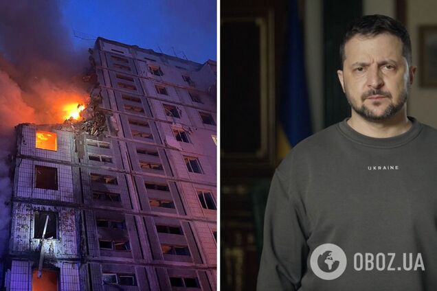 'Тільки абсолютне зло може коїти такий терор': Зеленський дав оцінку російським ракетним атакам на Україну. Відео