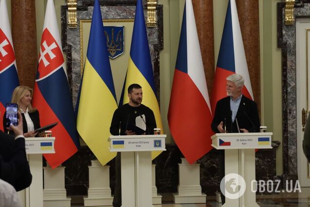 Совместное производство оружия и восстановление Днепропетровщины: Зеленский провел переговоры с президентами Словакии и Чехии