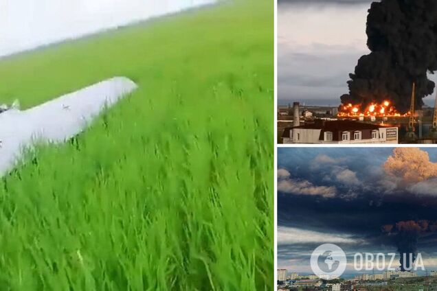 Оккупанты заявили, что ночью Крым атаковали шесть дронов: два попали в нефтебазу