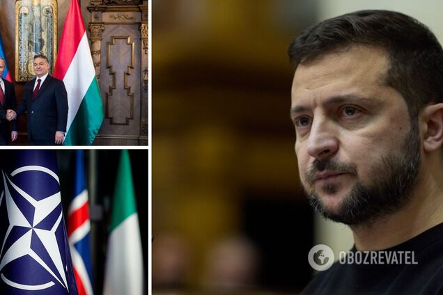 'Как страна НАТО может быть за Россию?' Зеленский назвал поведение Венгрии неадекватным