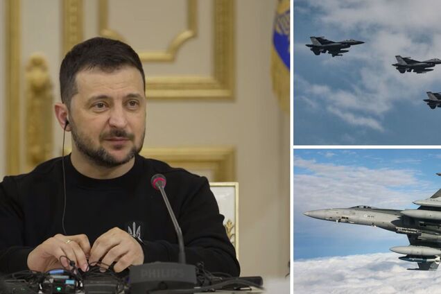 Зеленский: контрнаступление ВСУ начнется до того, как партнеры предоставят F-16
