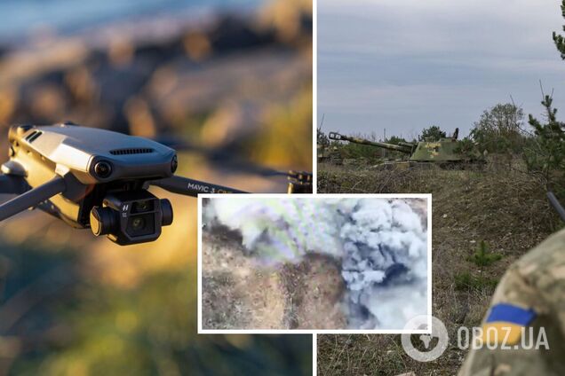 Одним 'Мавиком' уничтожили 10 'вагнеровцев': аэроразведчики показали уникальное видео работы под Бахмутом