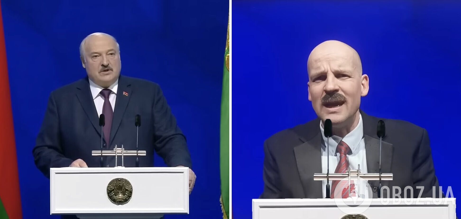 'Знаете, сколько бы у меня уже было детей от Путина?': Великий рассмешил пародией на обращение Лукашенко к беларусам