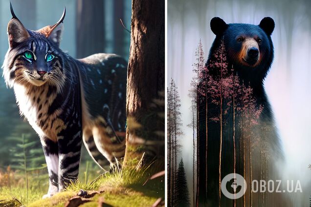 Тварини Зони на малюнках нейромережі