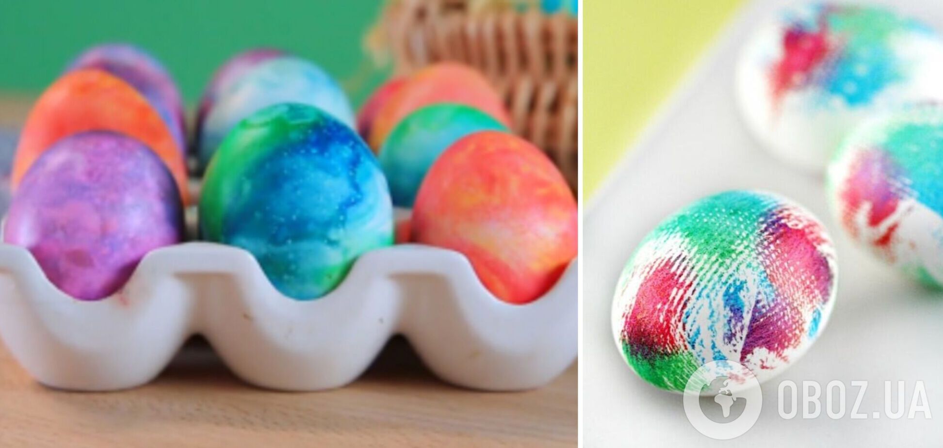 Космические крашенки: пошаговая инструкция, как оригинально покрасить яйца к Пасхе