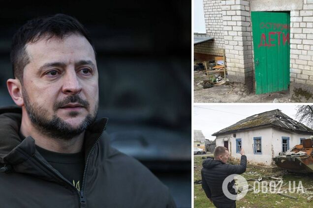 Зеленский побывал на Черниговщине: из Ягодного, где был 'подвал смерти', передал 'привет' Путину и анонсировал контрнаступление ВСУ. Фото и видео