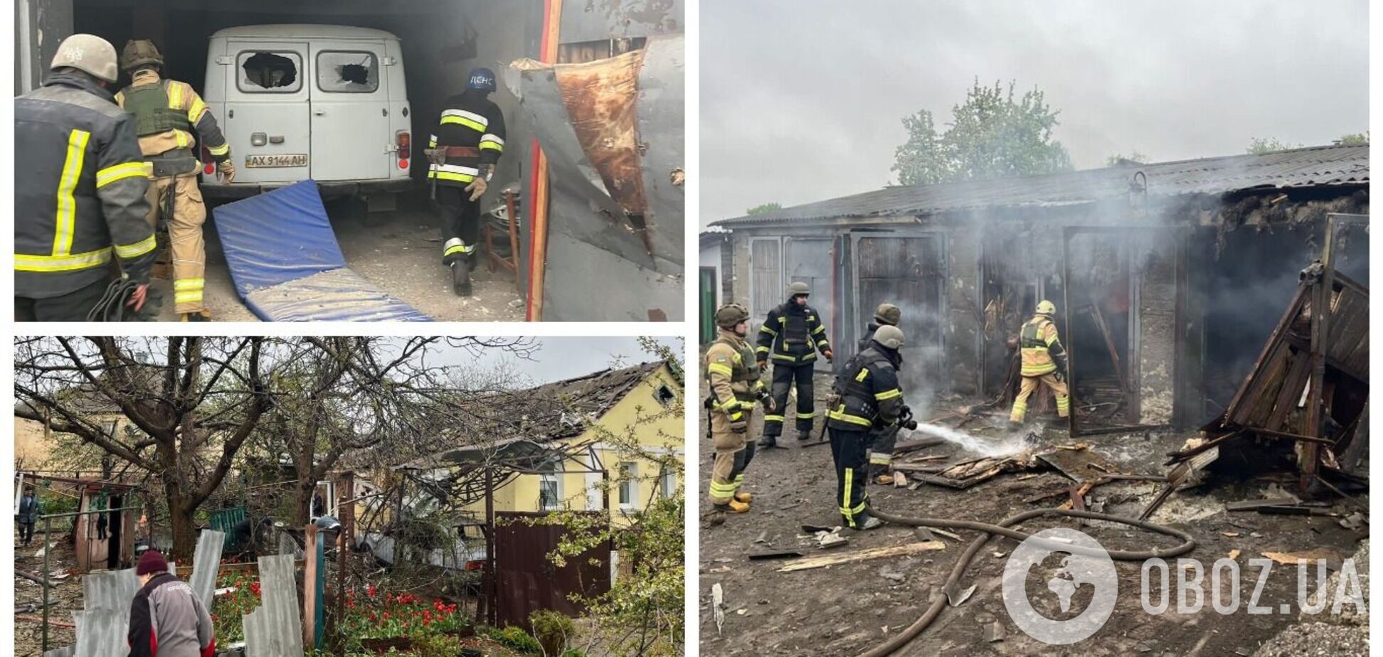 Оккупанты утром обстреляли центр Купянска, есть разрушения. Фото