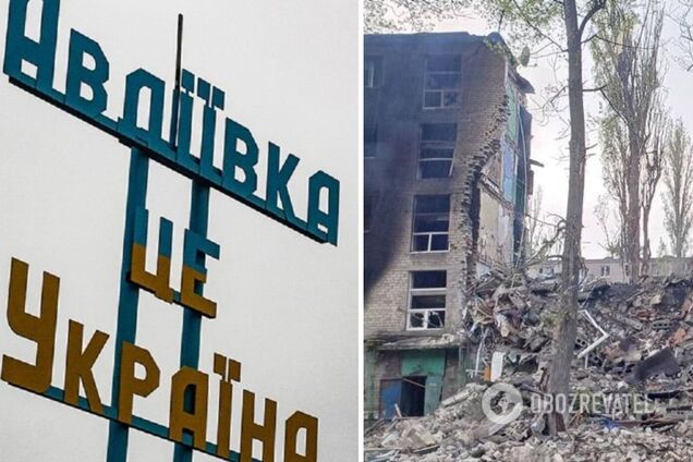 Оккупанты ударили по Авдеевке: под завалами многоэтажки находится человек. Фото