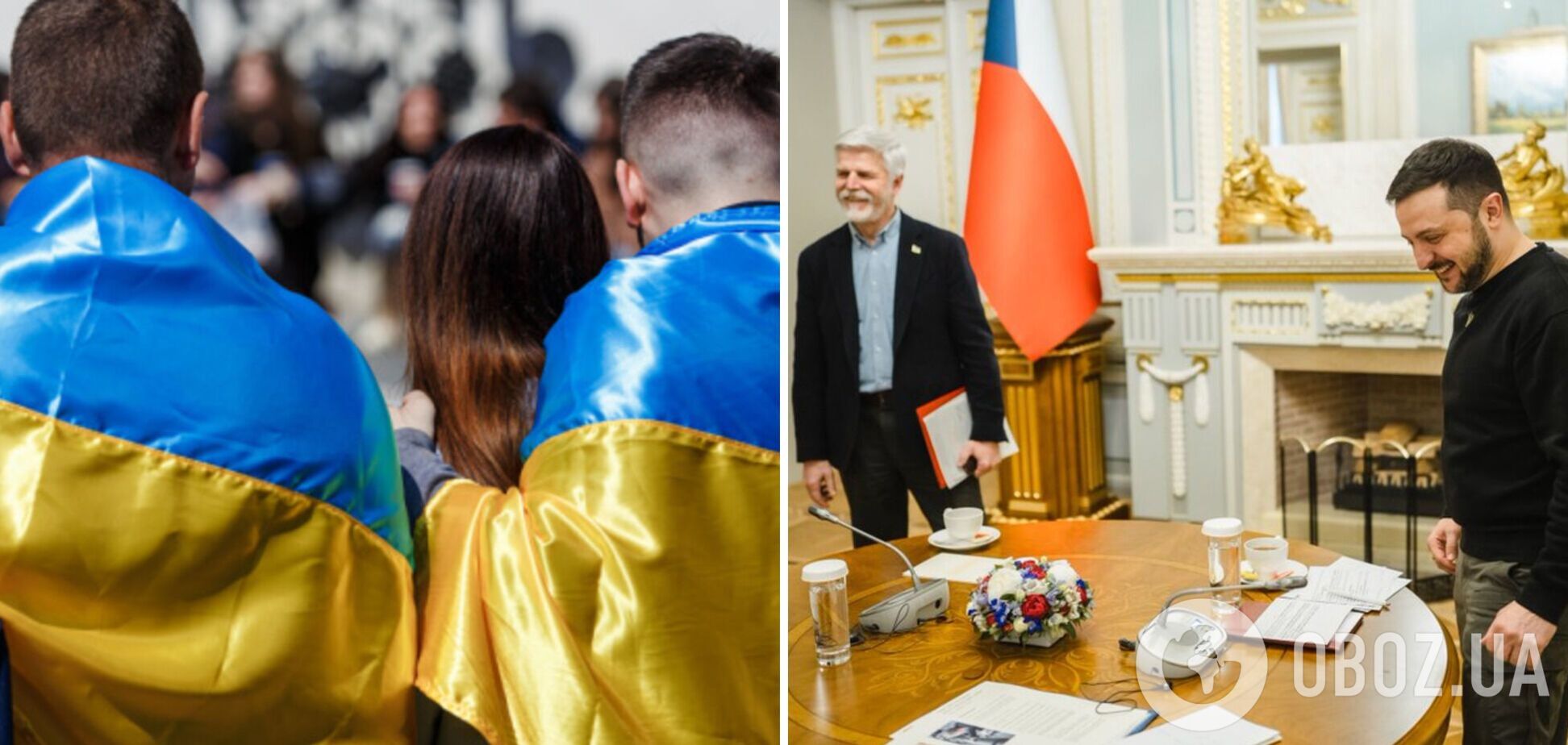 Президент Чехии: у Зеленского не так много поводов для улыбки, но он сумел поддержать нацию