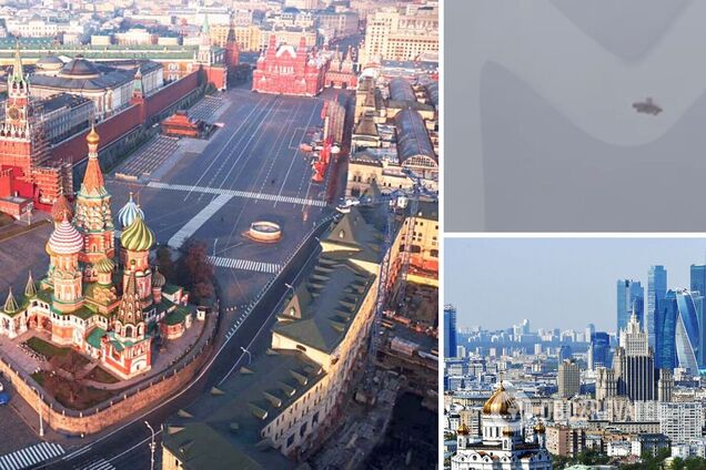 У центрі Москви знову з'явився невідомий БПЛА: у 'диверсії' звинувачують жителів Хмельницького. Відео