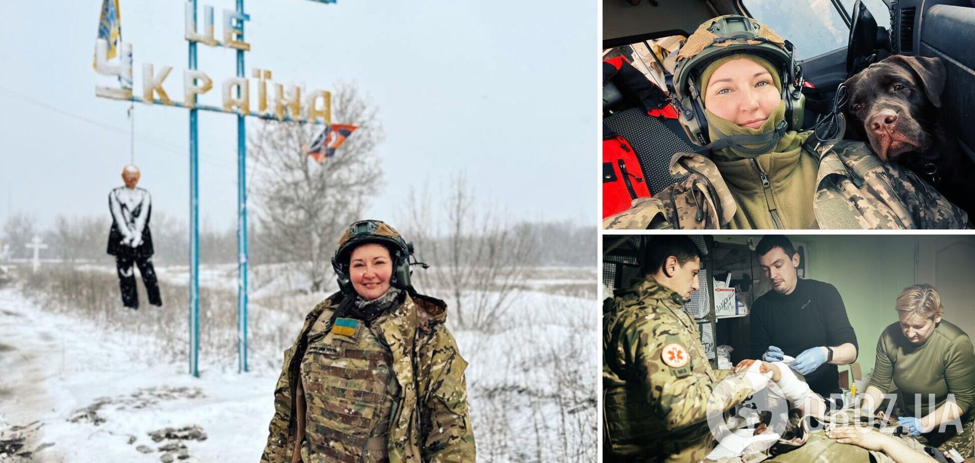 'Если Украина проиграет, все умрут. Защищайте страну!': военная Оксана Чорная – о самых сложных моментах службы нон-стоп боевых медиков