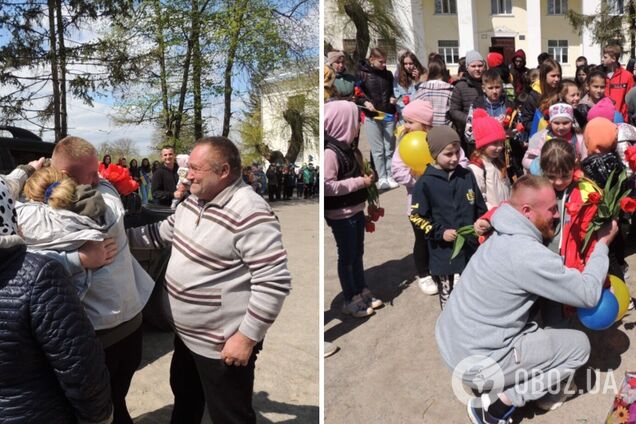 Зустрічали всім селом: мережу розчулили кадри повернення українського Героя з полону. Відео