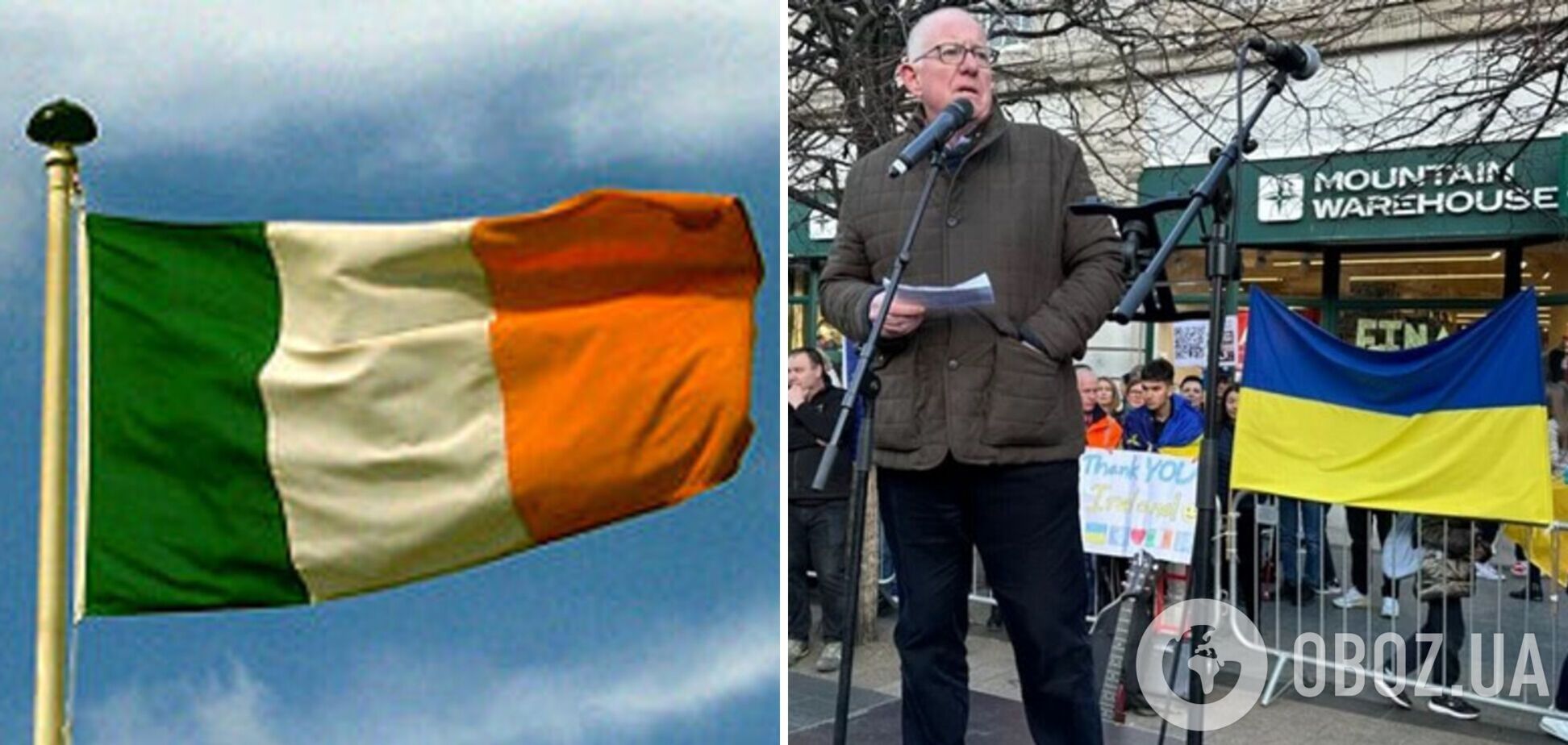 Россияне устроили в Ирландии скандал из-за воевавшего за Украину погибшего добровольца и получили ответ