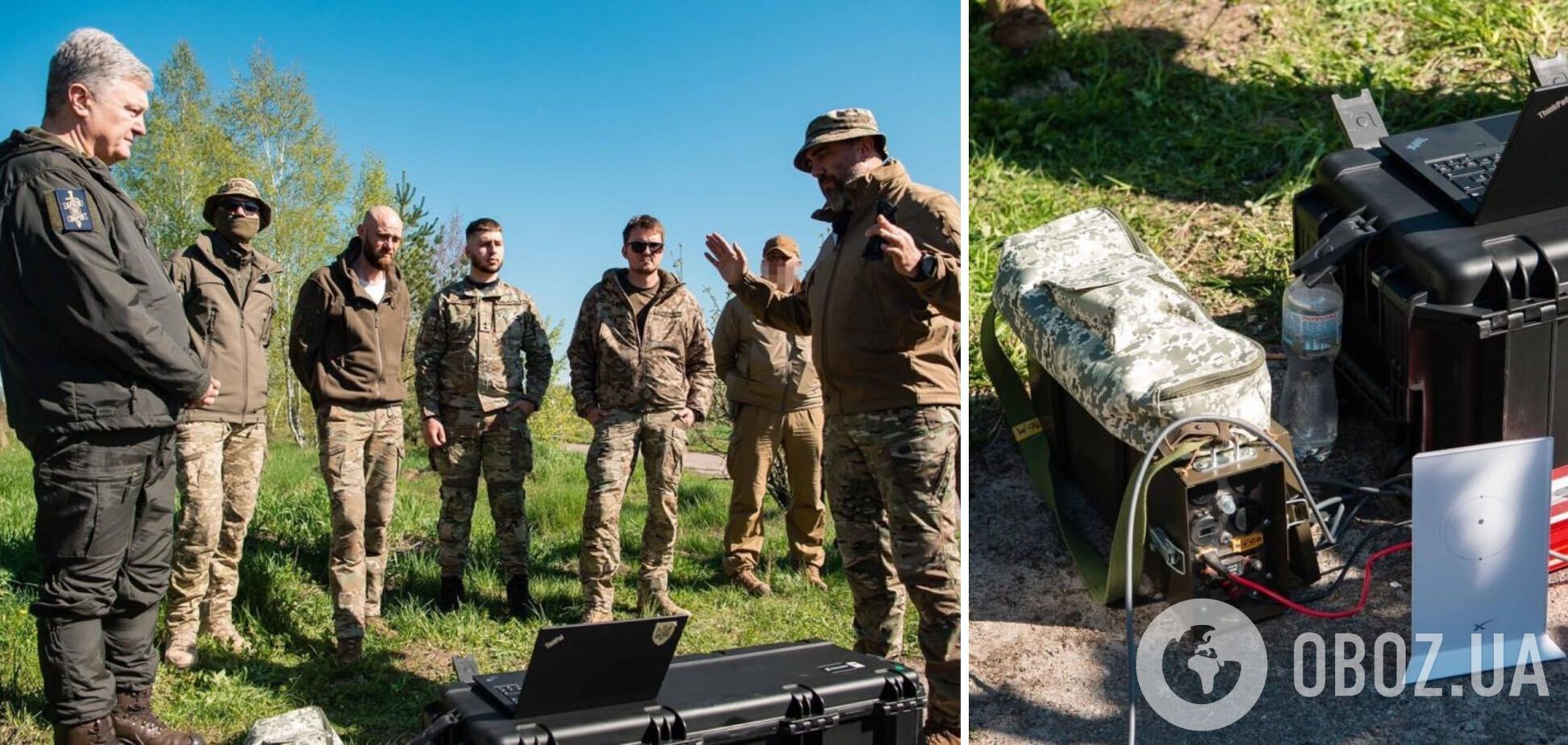 Порошенко и волонтеры законтрактовали для ВСУ комплексы обнаружения операторов вражеских дронов