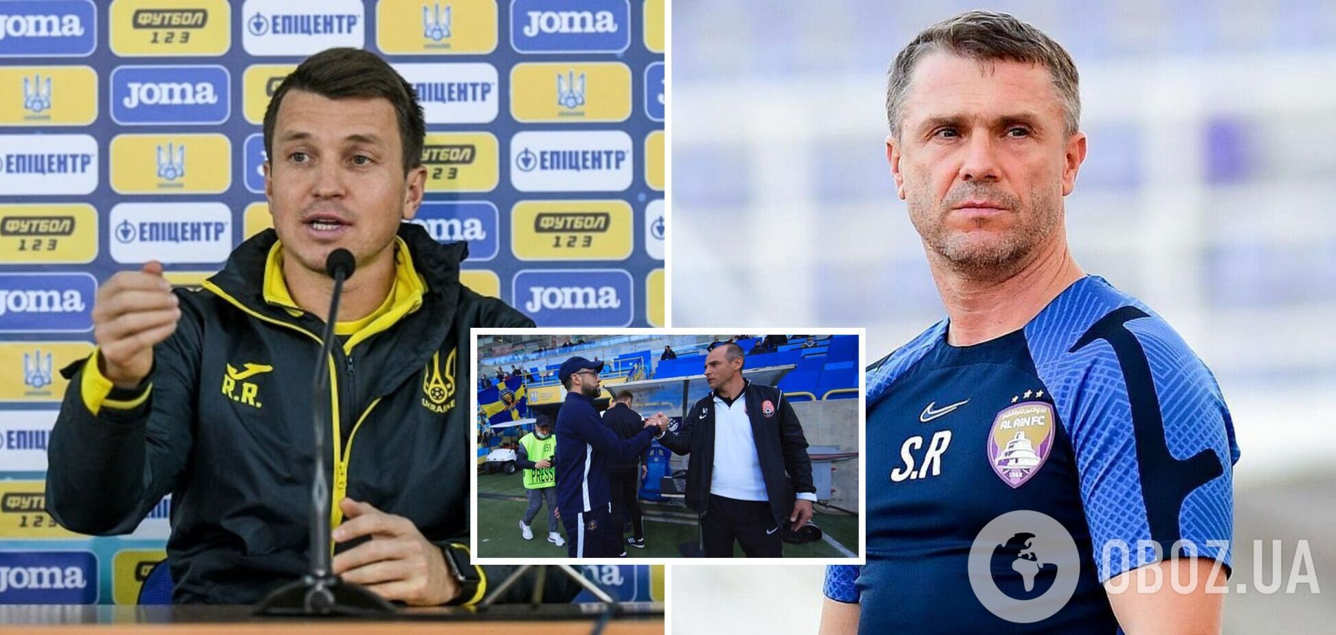 СМИ назвали двух тренеров, которые могут возглавить сборную Украины вместо Реброва