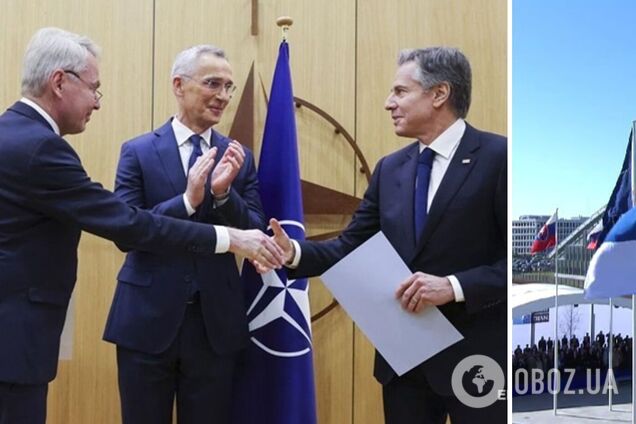 Кордон РФ з НАТО збільшився на 1200 км: Блінкен заявив, що Фінляндія може подякувати Путіну за вступ до Альянсу 