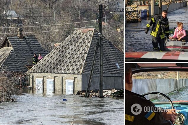 Затоплены более 50 домов: в Краматорске спасатели эвакуировали жителей после прорыва дамбы. Фото