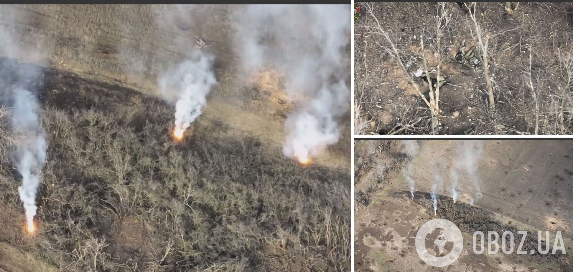 Точно в цель: украинские десантники уничтожили полевой лагерь оккупантов в Донецкой области. Видео