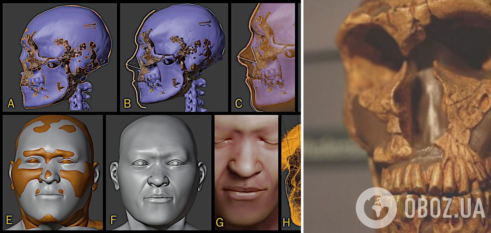Вчені показали обличчя одного з найдавніших Homo sapiens, який жив 30 тисяч років тому 