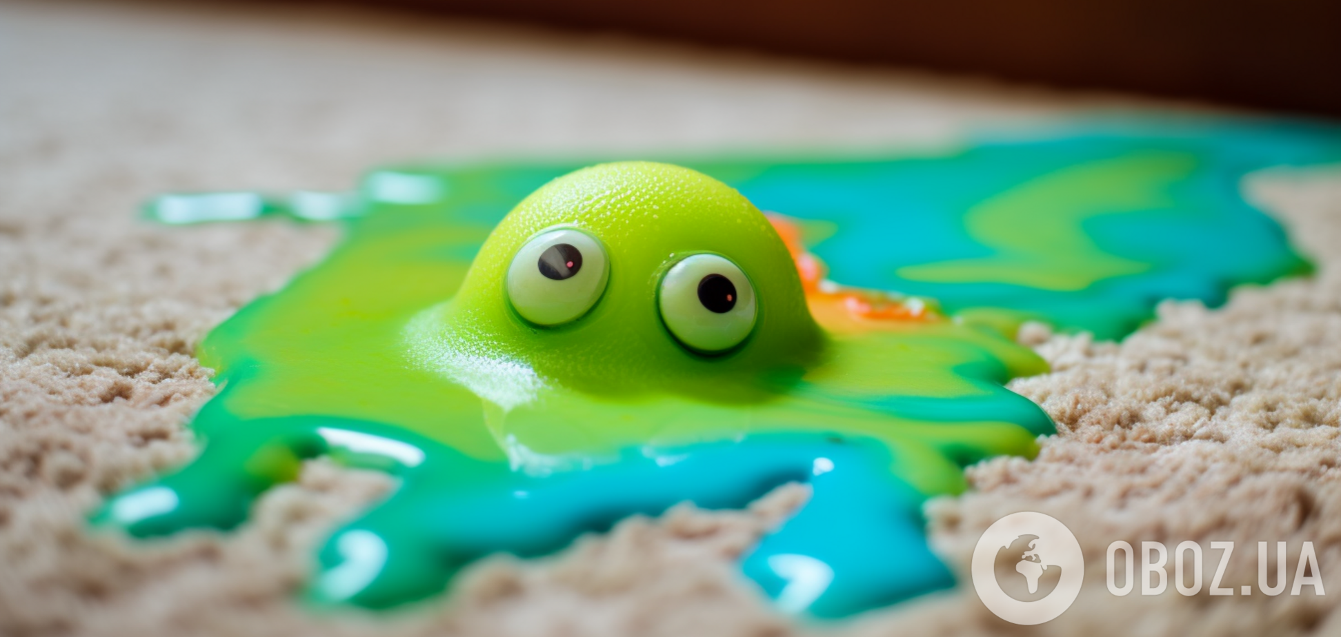 Как отчистить детский слайм от разных поверхностей: лайфхаки