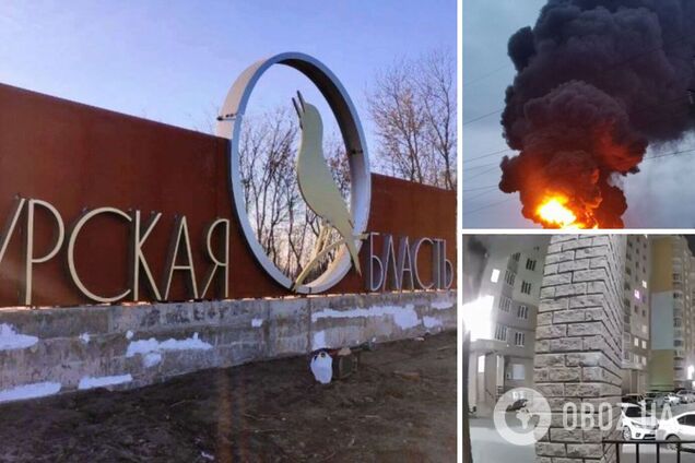 У Курську 'бавовна': місцеві жителі повідомили про потужний вибух. Відео