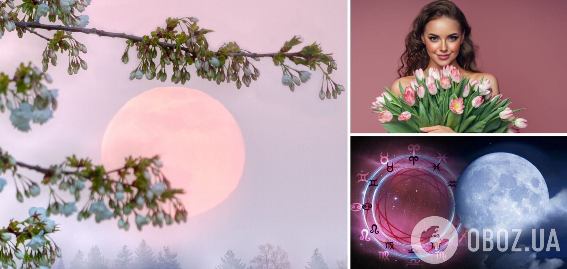 Чью жизнь изменит Розовое полнолуние в апреле: гороскоп для четырех счастливых знаков