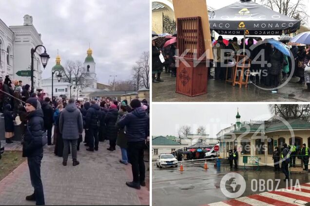 Пока в Лавре ситуация спокойная