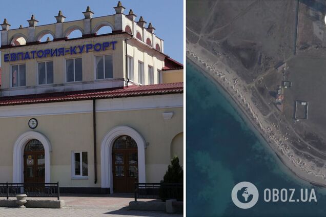 Оккупанты выкопали почти 8 км окопов от Евпатории до Заозерного в Крыму: спутниковые фото