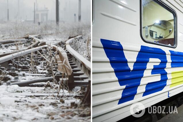 Апрельские снегопады привели к задержке поездов